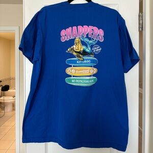 Snappers Key Largo T-Shirt in Royal Blue